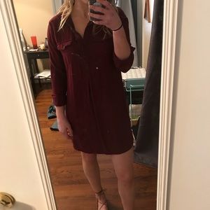Maroon dress